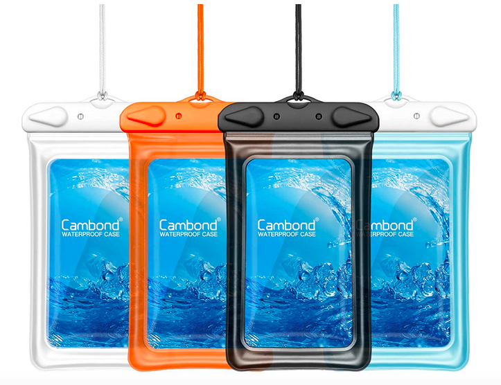 Waterproof Phone Pouches (4 pack) only $9.59!