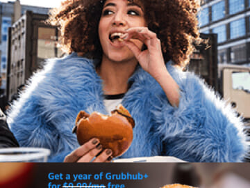 Prime Day Deal! Get a Year of Grubhub+ for FREE! Great for busy Moms and College Students!