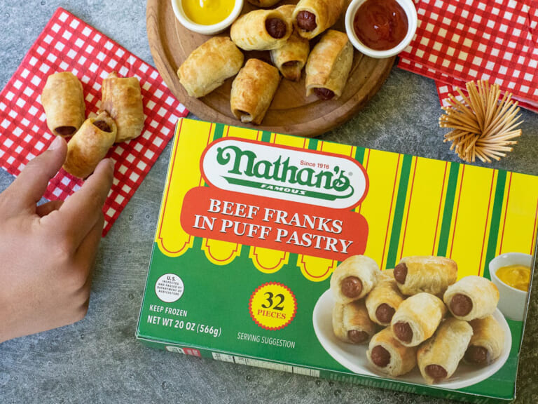 Nathan’s Famous Beef Franks In Puff Pastry On Sale NOW At Publix – Perfect For A Tasty Summer Snack