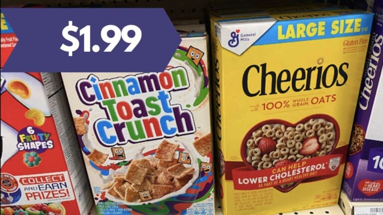 $1.99 General Mills Cereal | Kroger Mega Deal