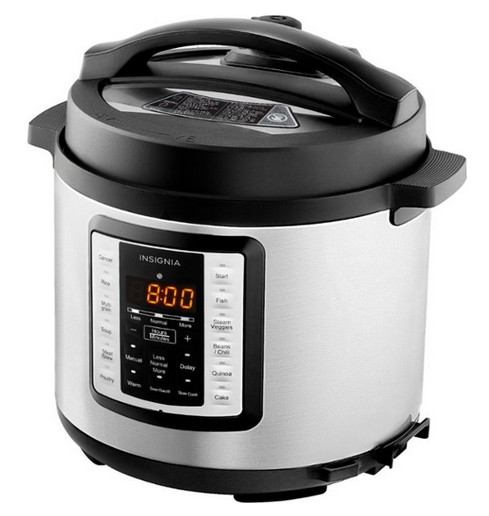 Insignia 6-Quart Multi-Function Pressure Cooker only $29.99 (Reg. $60!)