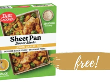 FREE Betty Crocker Sheet Pan Dinner Starters