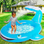 Inflatable Kiddie Pool Sprinkler Splash Pad only $11.99!