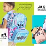 $21 Character Backpacks, $30+ JanSport Backpacks