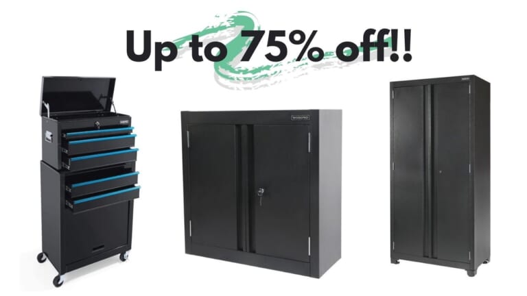 WorkPro Garage Storage Cabinets Up To 75% Off