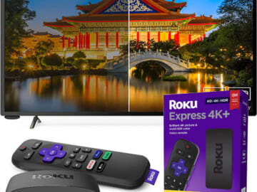 Roku Express 4K+ 2021 Streaming Media Player $24.99 (Reg. $40) – Works with Alexa