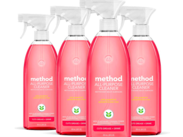 Method All-Purpose Cleaner Spray, 4 bottles only $9.32 shipped!