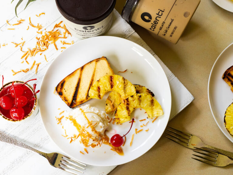 Stock Up On Talenti For My Grilled Pineapple UpsidePOUND Cake