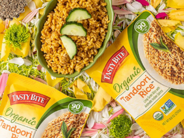 6-Pack Tasty Bite Ready-to-Eat Organic Tandoori Rice with Indian Spice as low as $8.29 Shipped Free (Reg. $18) – 5K+ FAB Ratings! $1.38 per 8.8 Oz Pouch!