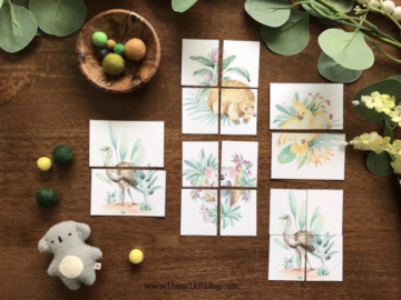 Free Printable Australian Animals Puzzles