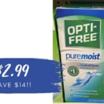 $2.99 Opti-Free Twin Packs | Save $14 on Contact Solution at CVS!