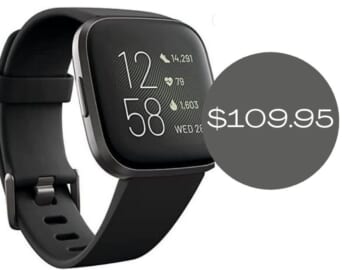 Fitbit Versa 2 Smartwatch for $109.99