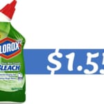 Clorox Toilet Bowl Cleaner $1.55 at Publix