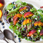 Try My Summertime Grilled Peach & Blue Cheese Salad & Save On Castello® Cheese At Publix