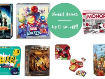 Family Board Games Up to 50% Off