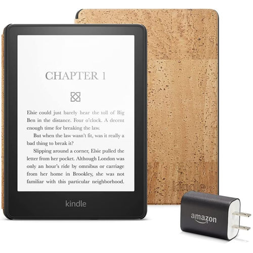 Amazon Prime Day: Kindle Paperwhite Essentials Bundle including Kindle Paperwhite with Cork Cover (No Ads) $146.97 Shipped Free (Reg. $230) – Wifi, With Power Adapter, 2 Colors