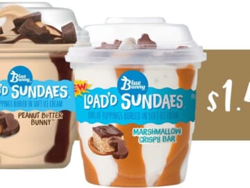 $1.49 Blue Bunny Load’d Sundaes at Publix