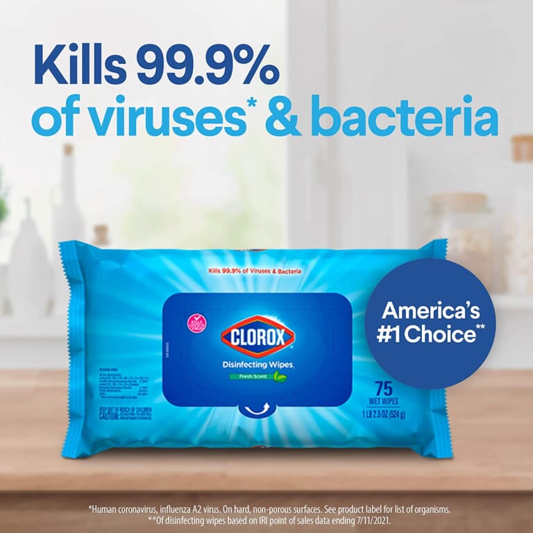 Amazon Prime Day: Clorox Disinfectants, Wipes, and More + Free Shipping