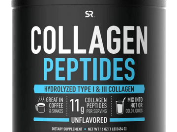 Sports Research Collagen Powder Supplement