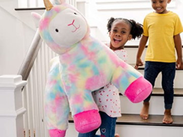 Amazon Prime Day: Jumbo Plush Animals from $27.89 Shipped Free (Reg. $70) | Llamacorn, Elephant, & More!