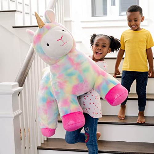 Amazon Prime Day: Jumbo Plush Animals from $27.89 Shipped Free (Reg. $70) | Llamacorn, Elephant, & More!