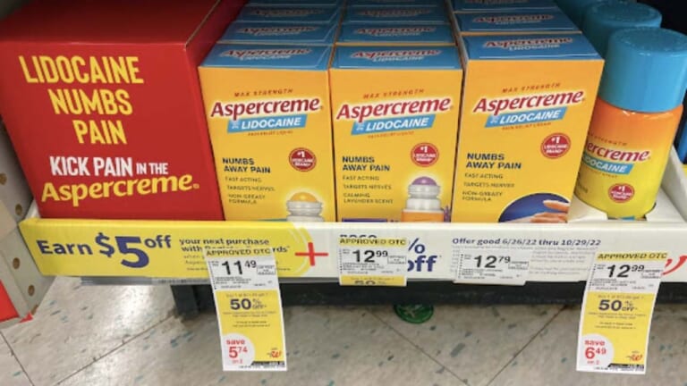 Money Maker Aspercreme Pain Relief at Walgreens