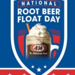 A&W: Free Root Beer Float through August 6th!