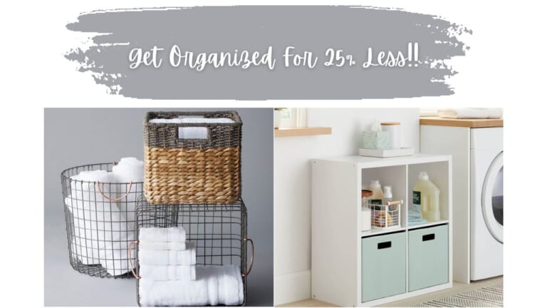 25% Off Storage & Organization at Target