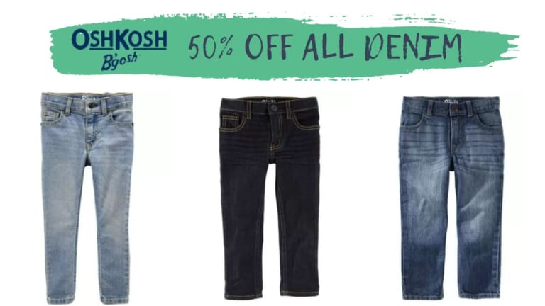 OshKosh B’Gosh | 50% Off Denim