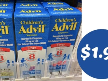 $1.99 Children’s Advil (reg. $5.99) | Publix Deal Ends Tomorrow