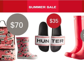 Hunter Boots Summer Sale | Up To 50% Off