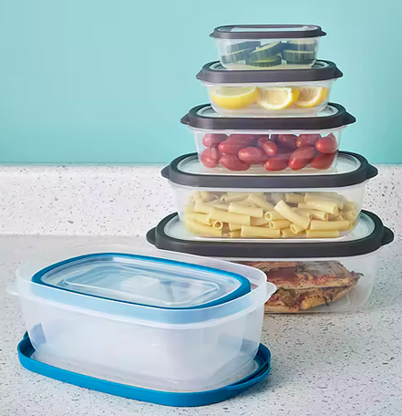 Farberware 10-Piece Plastic Stackable Food Containers only $9.99 (Reg. $30!)