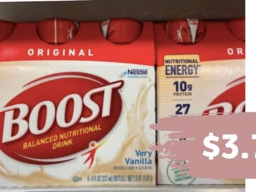 Boost Shakes 6-Pack for $3.79 | Kroger Mega Deal