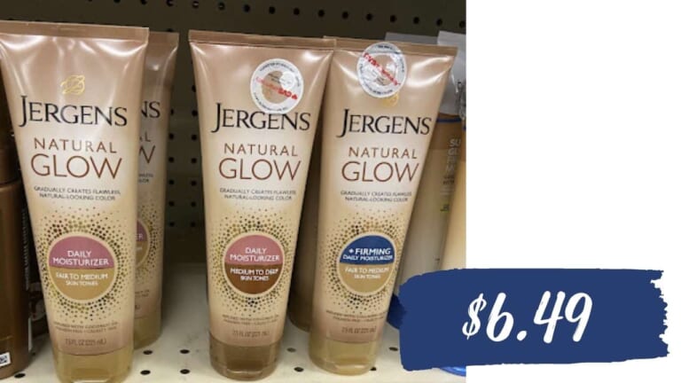 Jergens Coupon | Get Natural Glow Lotion for $6.49