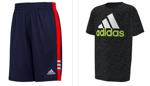 Adidas Boy’s Shorts & Tees just $9.99 + shipping!