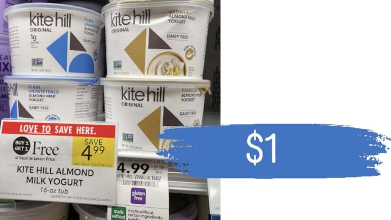 $1.07 Kite Hill Almond Milk Yogurt at Publix (reg. $4.99)