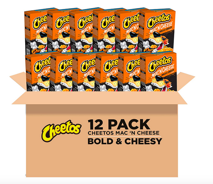 Cheetos Mac & Cheese Bold & Cheesy (Pack of 12) just $11.17 shipped!