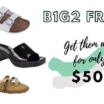 Belk Buy 1 Get 2 Free Sandals!!