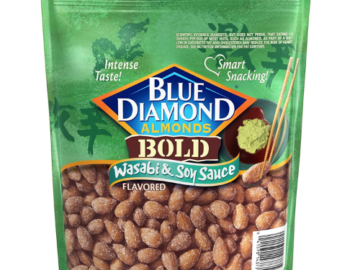 Blue Diamond Almonds Bold Wasabi & Soy Sauce Snack Nuts as low as $9.33 Shipped Free (Reg. $17.48)