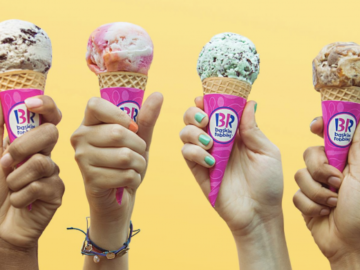 Baskin Robbins: $5 off a $15 purchase