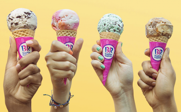 Baskin Robbins: $5 off a $15 purchase