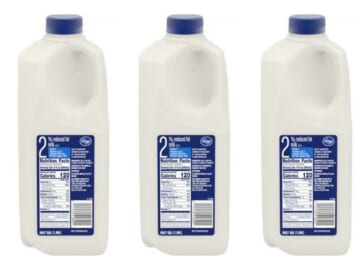 $1.29 Milk Half Gallons with Kroger eCoupon