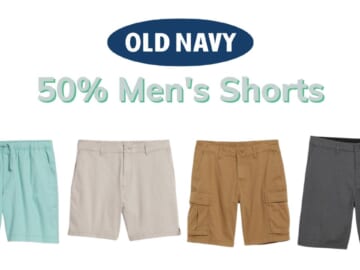 Old Navy | 50% Off Men’s Shorts