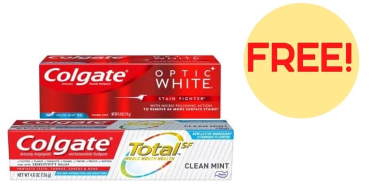 Walgreens Toothpaste Deal | Get 2 Tubes of Colgate for FREE