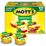 Mott’s Apple & Cinnamon Variety Pack Applesauce, Pack of 36 only $10.38 shipped!