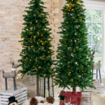 Pre-Lit Artificial Alpine Slim Pencil Christmas Tree only $75.60 shipped (Reg. $120!)