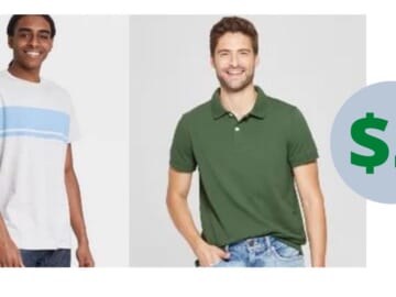 Goodfellow & Co Men’s Tees & Polos for $5