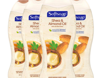 Softsoap Softsoap Moisturizing Body Wash (4 pack) only $8.24 shipped!