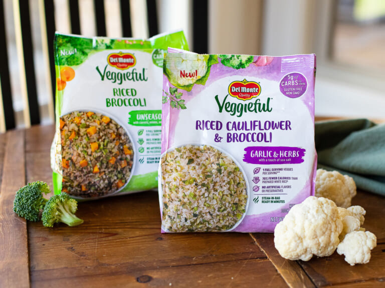 Del Monte Riced Veggies Just $1.60 At Publix (Plus Cheap Veggieful Pocket Pies)