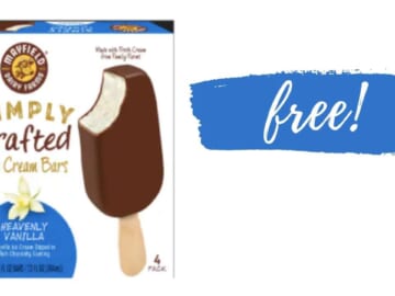 Get Mayfield Simply Crafted Ice Cream Bars for $1.99 or FREE